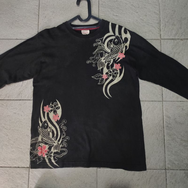 strange heaven kaos semi sukajan second bekas original