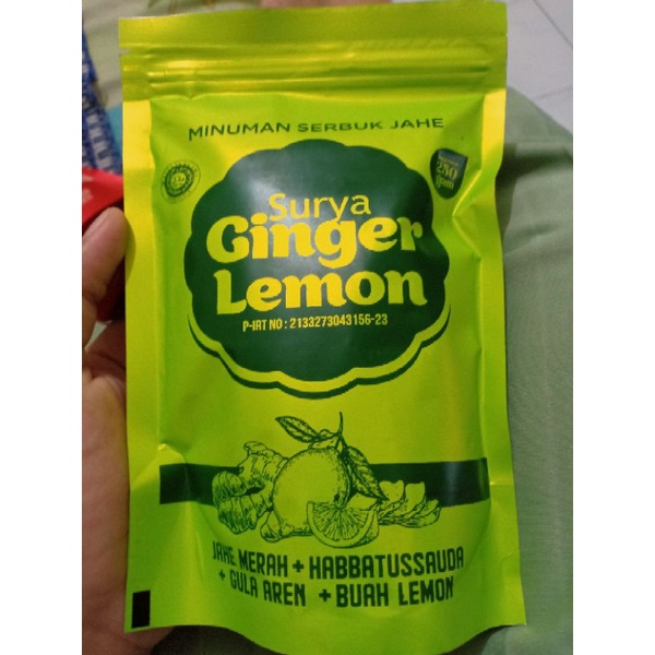 

Ginger Lemon Hni