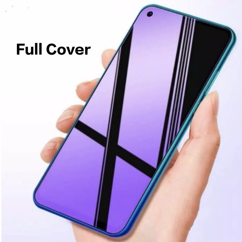 OPPO A77S A57 4G 2022 A17K A17 A76 A55 A16K A16e TEMPERED GLASS FULL COVER BLUE LIGHT ANTI RADIASI MATTE ANTI GORES KACA  LIST FRAME TEMPRED FULL SCREEN PELINDUNG LAYAR A16 E