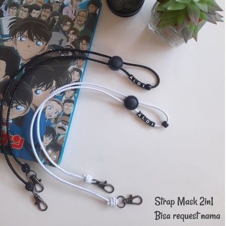 COD Strap masker cowo cewe unisex/ tali masker pria wanita/ konektor masker hijab 2in1