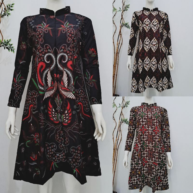 tunik batik 101 - tunik batik premium - tunik batik modern - tunik batik terbaru