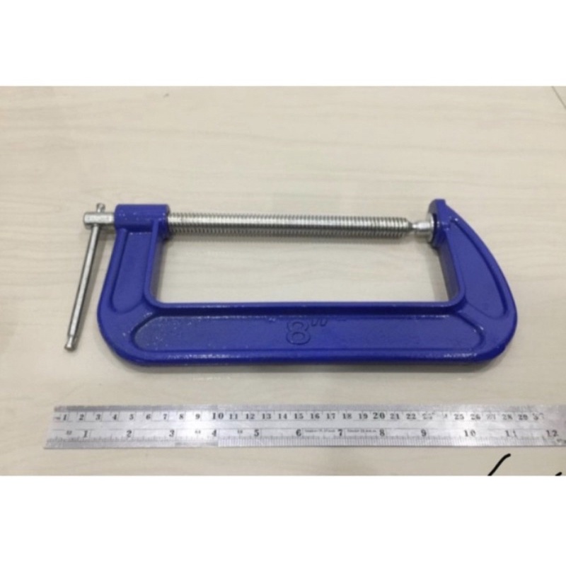8"inci Bais C klem g klem c catok kayu 8inci klem kayu clamp kayu ragum