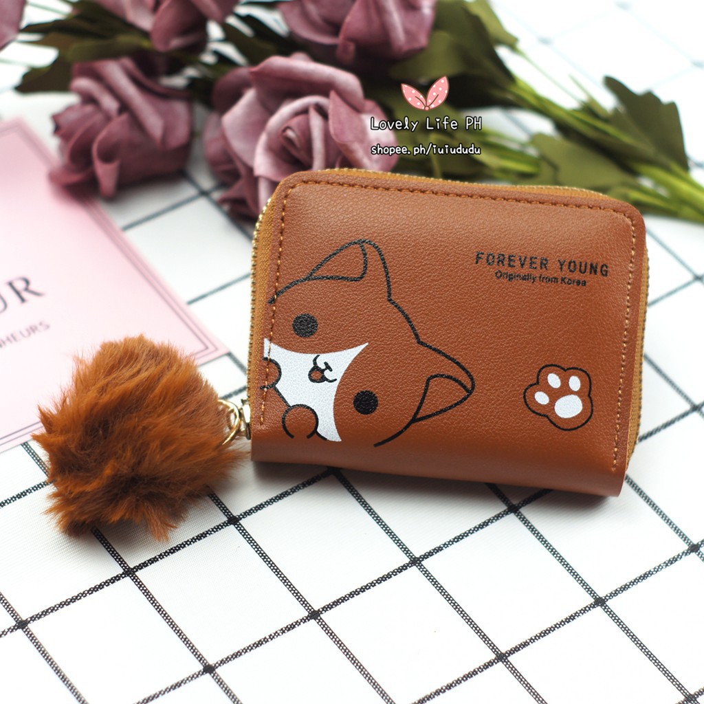 DOMPET WANITA KC003+POM2 FASHION TRENDY FASHION WALLET