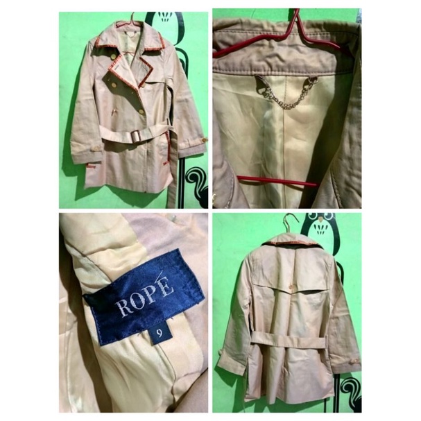Preloved coat branded Rope PL Thrift