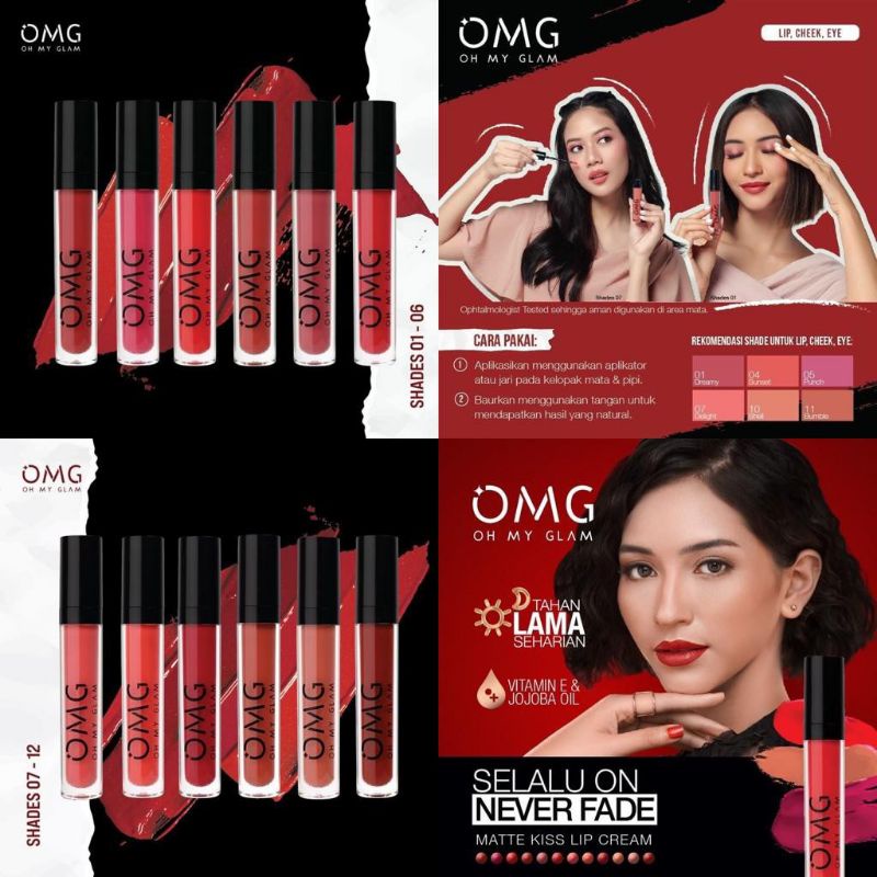 OMG LIP CREAM/OH MY GLAM LIP CREAM MATTE