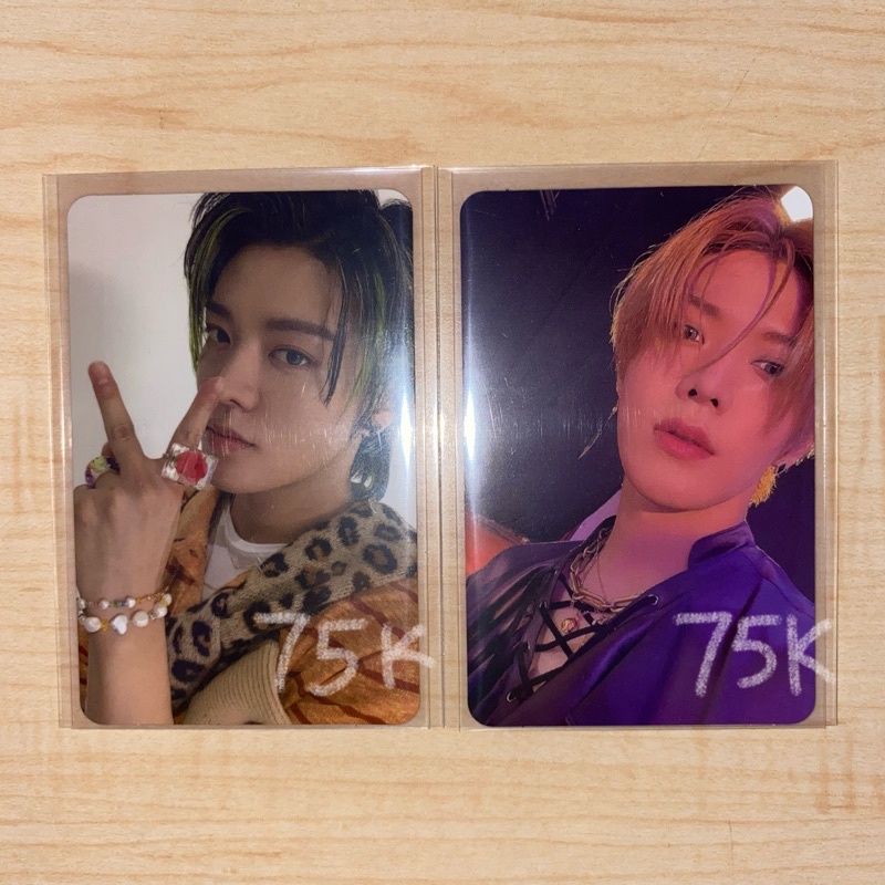 pc photocard yuta departure pb sticker