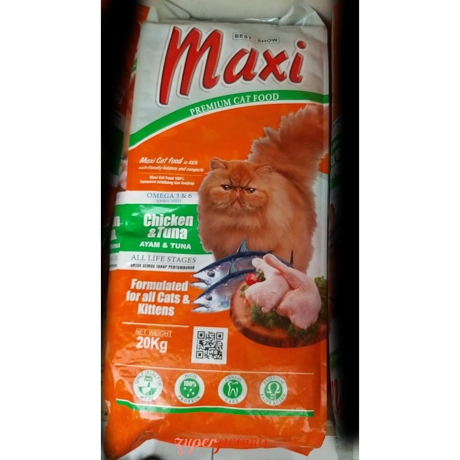 Bis Maxi Cat Repack 1kg / Maxi Cat / Makanan Kucing Semua Usia