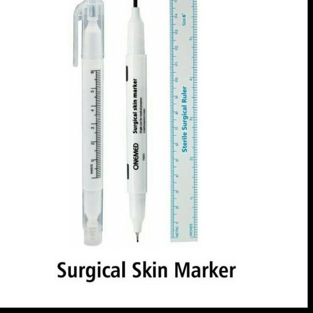 

ONEMED PEN SURGICAL SKIN MARKER PULPEN TANDA KULIT SAAT BEDAH OPERASI