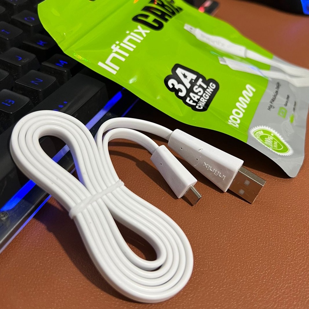 VICTORY KABEL DATA INFINIX SMART 4 / SMART 5 / HOT 8 / HOT 9 ORIGINAL 3A SUPPORT FAST CHARGER MICRO