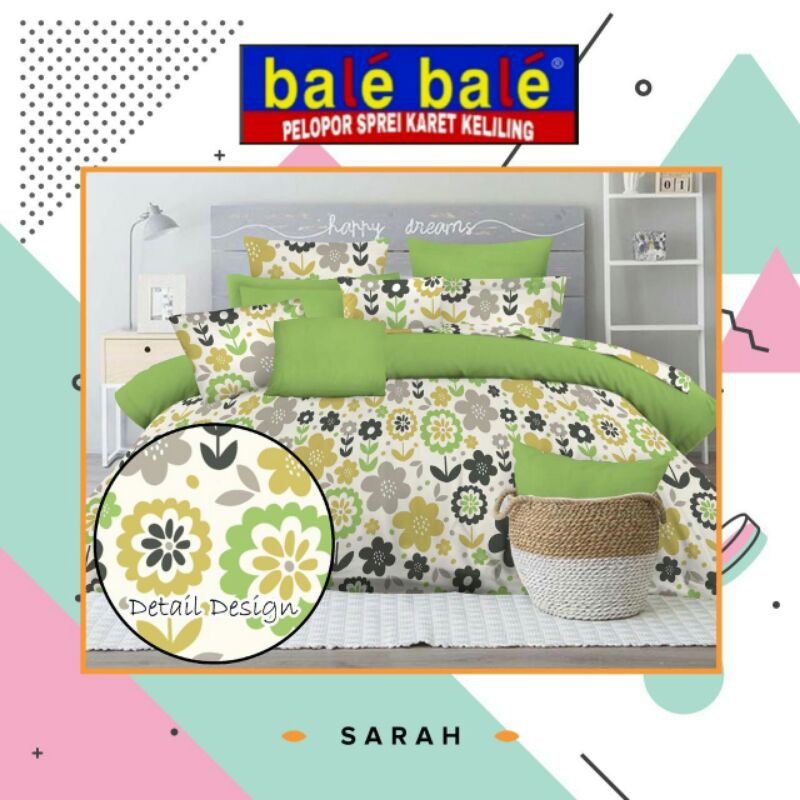 BALE-BALE (sprei karet keliling)
