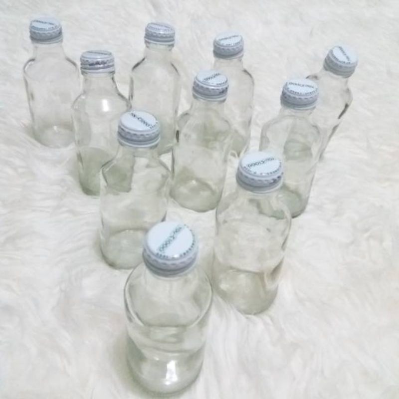 Botol Kaca ASI - Botol kaca bekas You C 1000 rekondisi + tutup