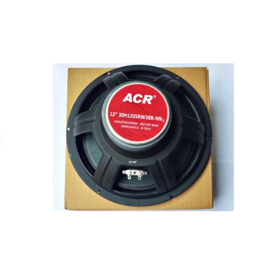 speaker 12inch acr woofer 30h120srw38b mk1 acr pro 30h