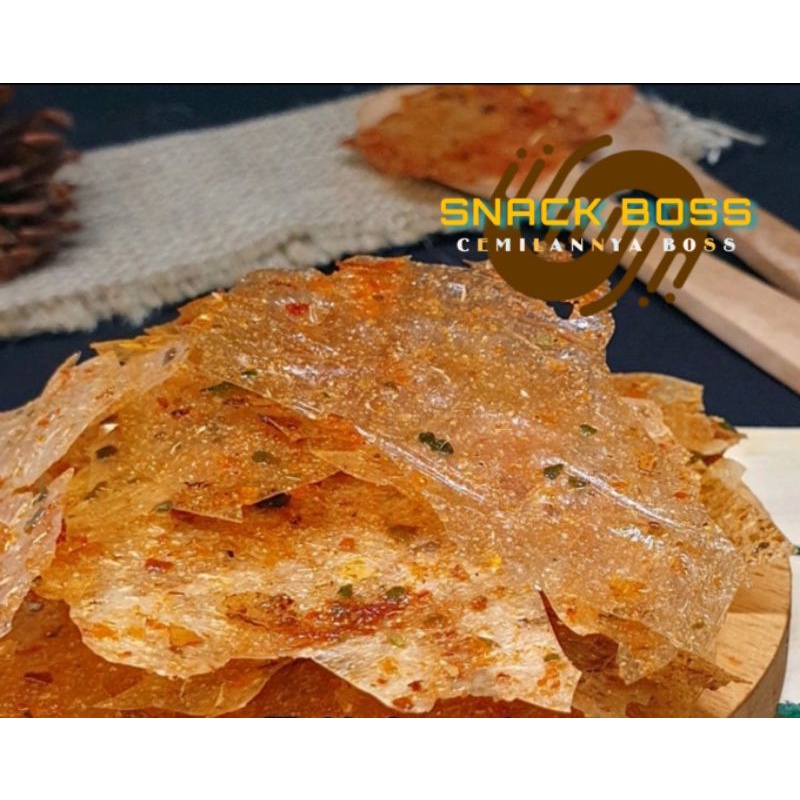 

SNACK KERIPIK KACA PEDAS 250g KERIPIK BELING