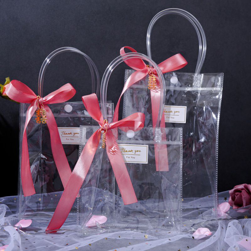 Goodie Bag Tas Mika Transparan Hampers Bag Gift Premium