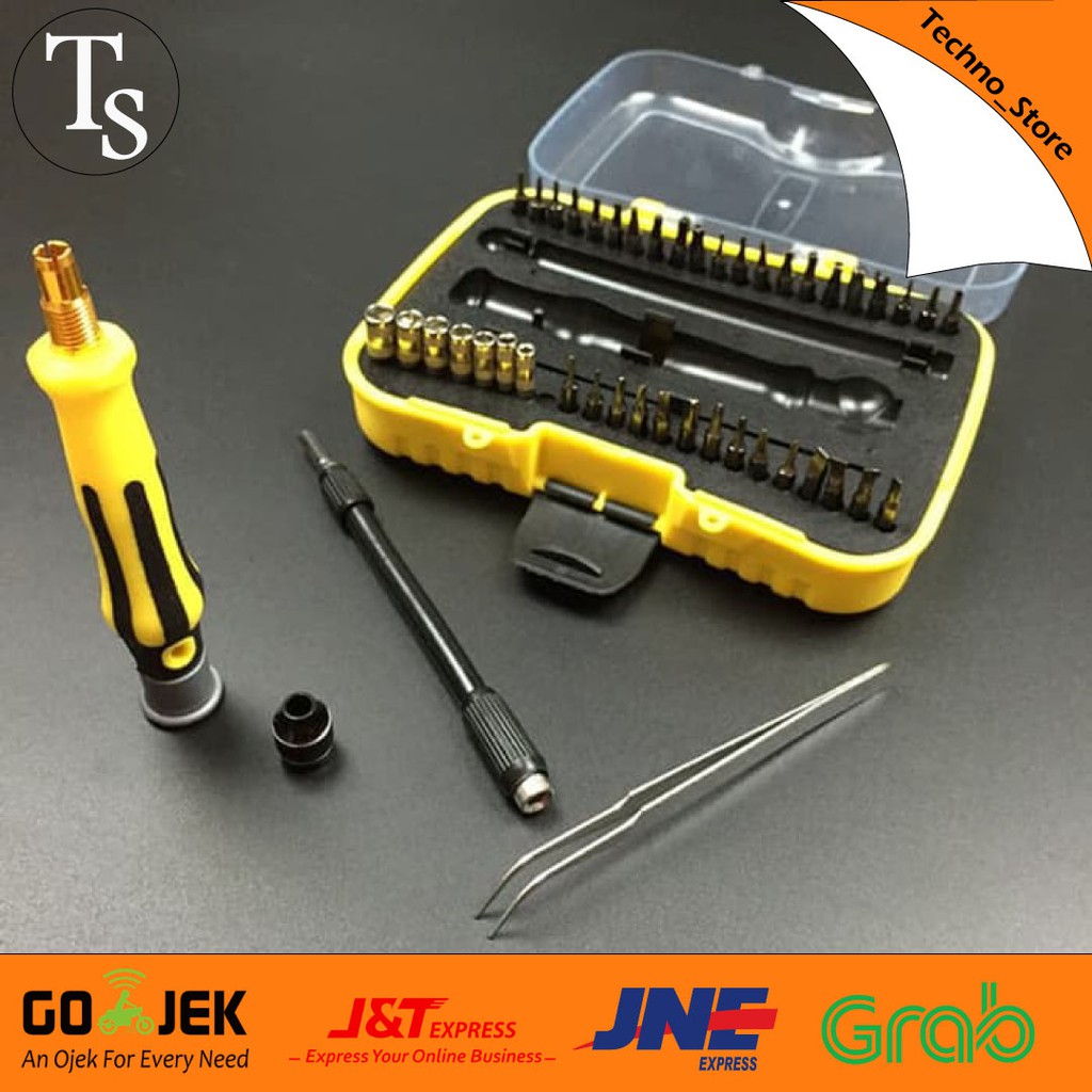 Obeng Set Reparasi - Obeng dan Pinset Reparasi Lengkap