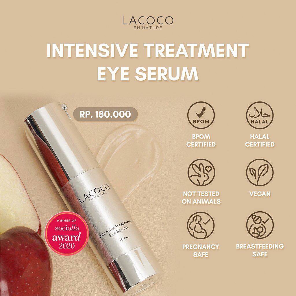 Lacoco Intensive Treatment Eye Serum - Eye Cream Krim Mata