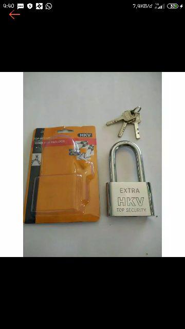 Gembok Rumah / Gembok Toko / Gembok Hkv 60mm Panjang