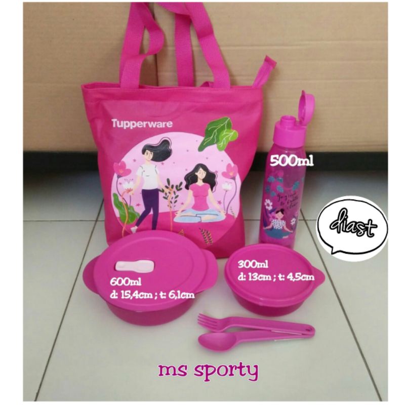 (diast) tepak makan MS Stylish tupperware