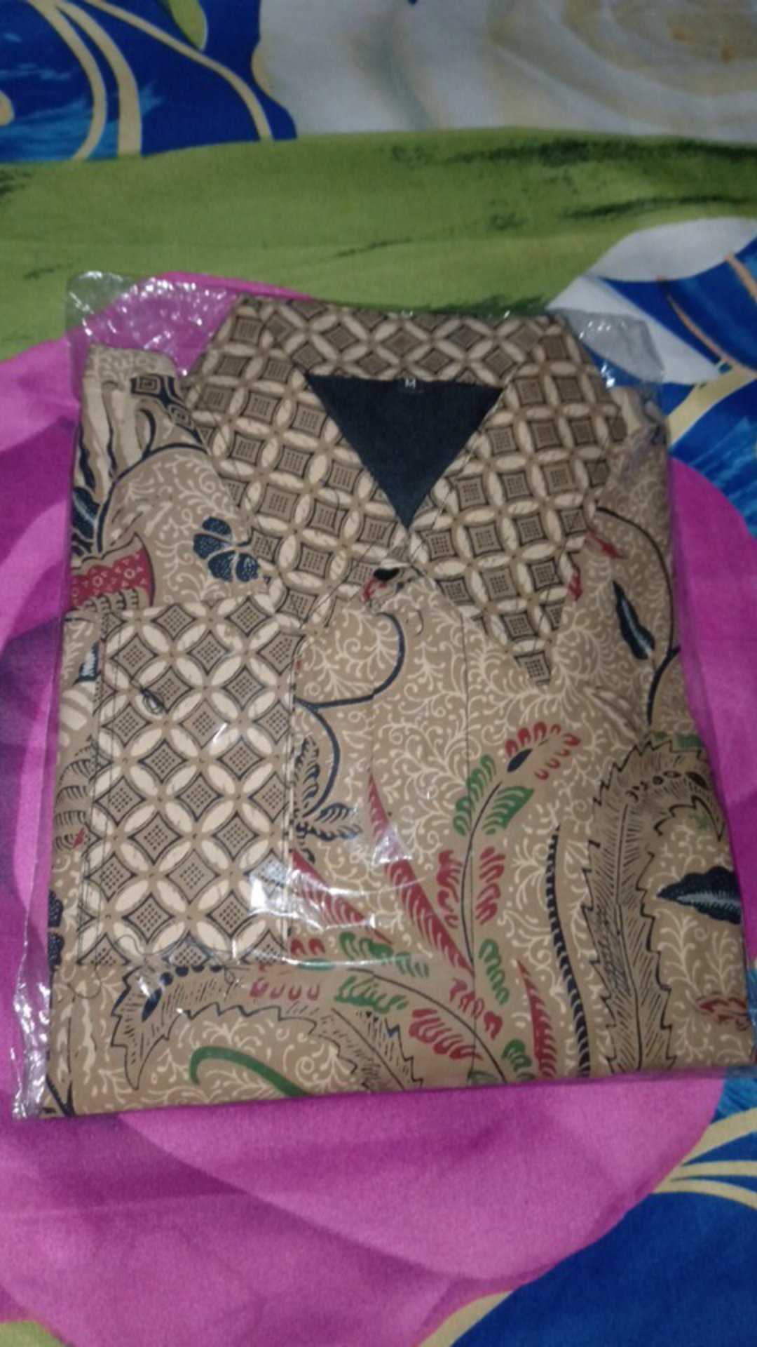 Batik Solo Hem Kemeja Batik Solo Pria Panjang Peksi Luhur Senojoyo Full Furing Atasan Modern Premium