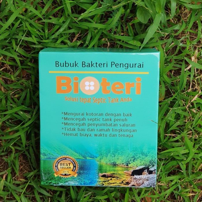 Bubuk Bakteri Pengurai Tinja - Bio Bakteri Septic Tank / Bubuk Bakteri Bio Pengurai Tinja Septik