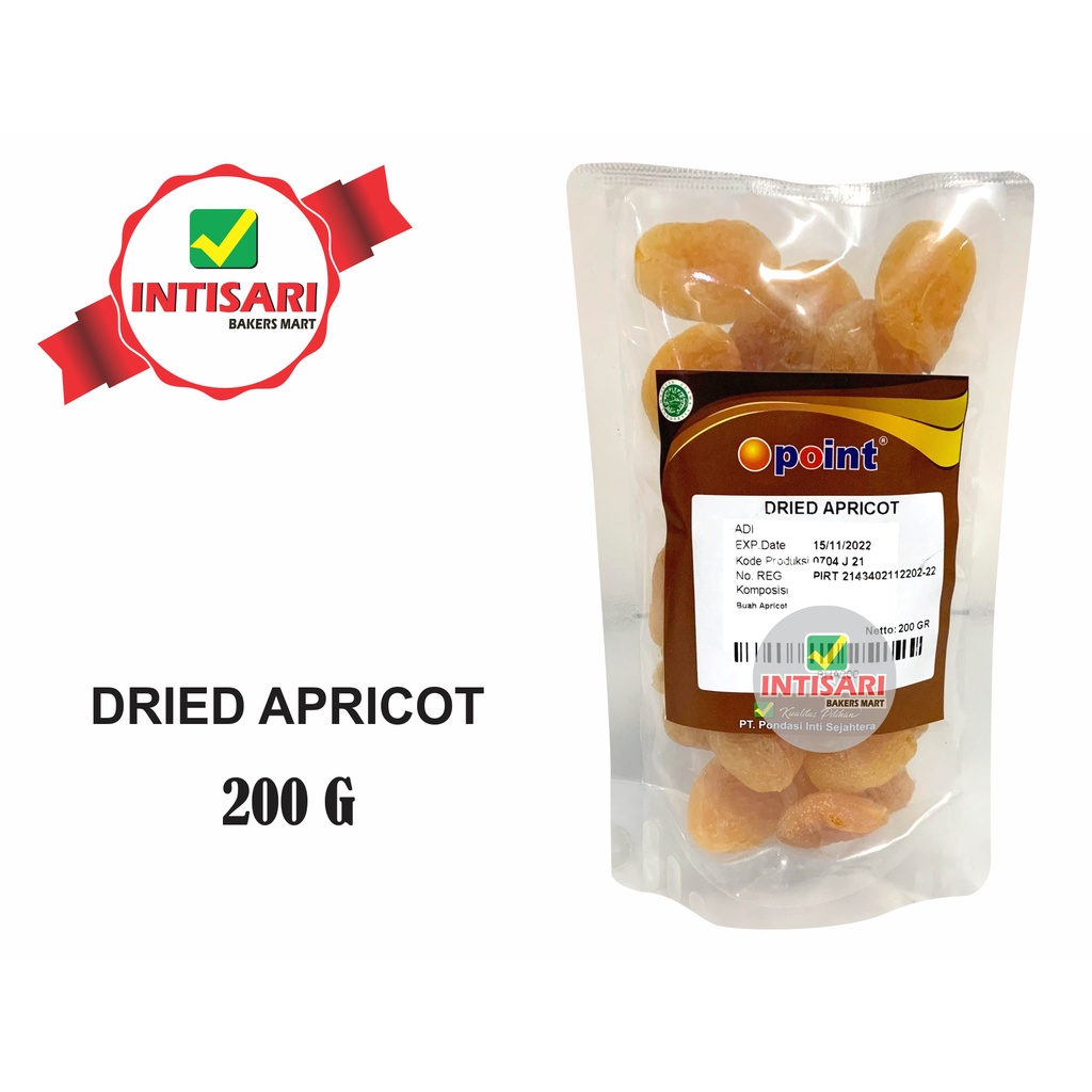 

DRIED APRICOT 200 G