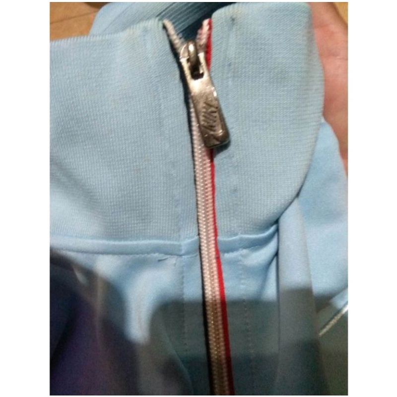 Preloved Jaket bola Perancis biru grade ORI