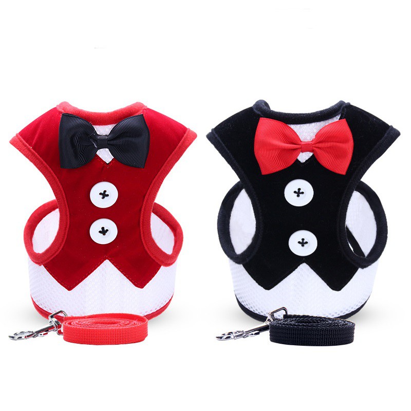 Herness Rompi Tuxedo Kucing/ Anjing