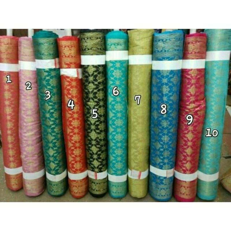 Promo 12.12 Sale Kain songket. Kain songket palembang. Kain songket meteran. Bahan songket. Kain son