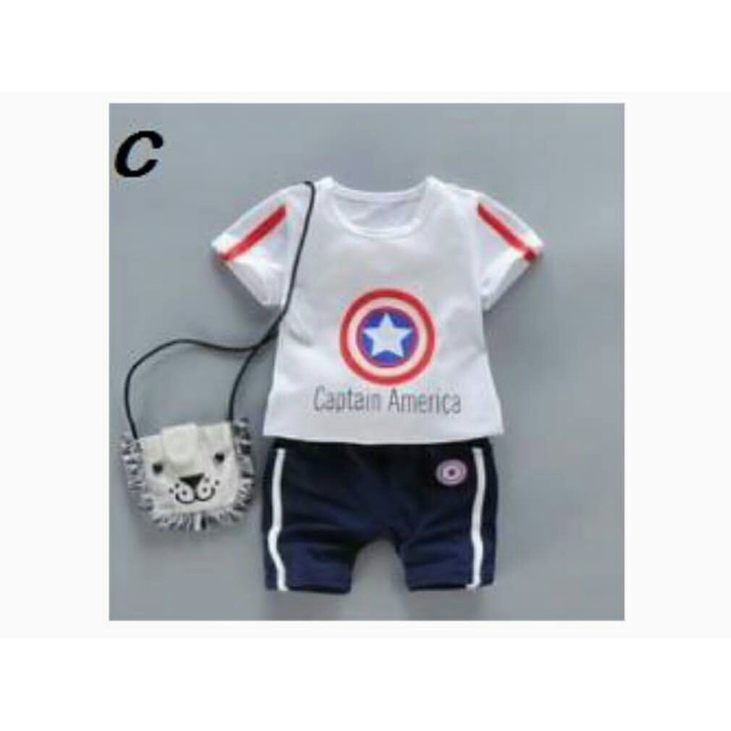 

Set Captain America White