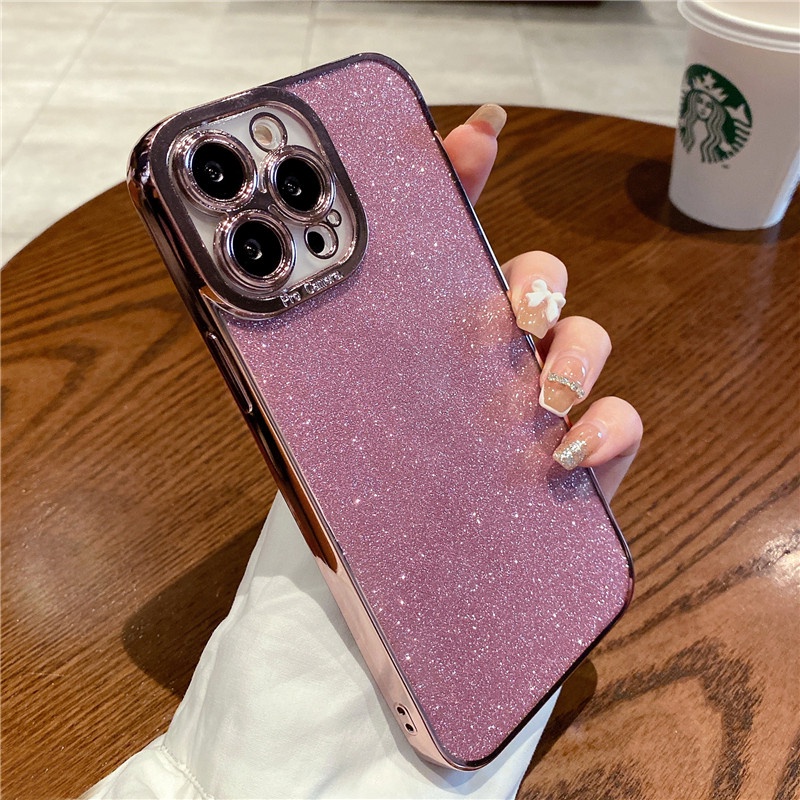 Casing Soft Case compatible for iPhone 13 12 11 Pro MAX 7 + 8Plus SE XR XS MAX 6D Warna Gradasi