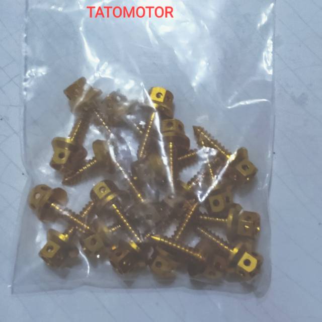 Baut sekrup probolt baut body motor matic beat scoopy