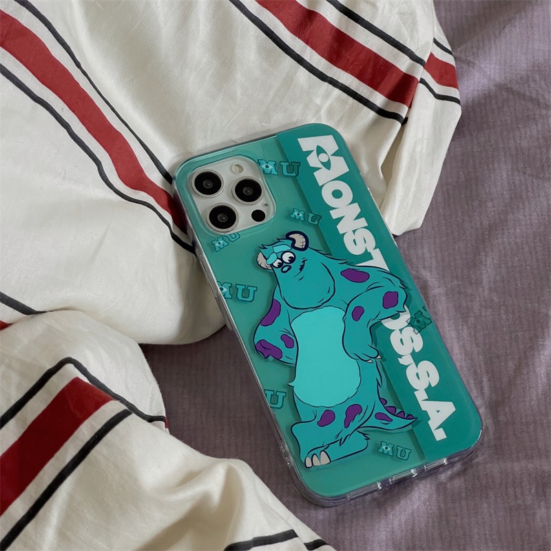 Hard Case Tpu Shockproof Anti Jatuh Motif monster university Untuk Iphone 11 12 13pro 11PROMAX