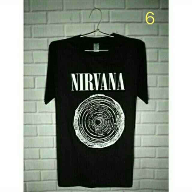 Kaos Musik Nirvana Kurt Cobain