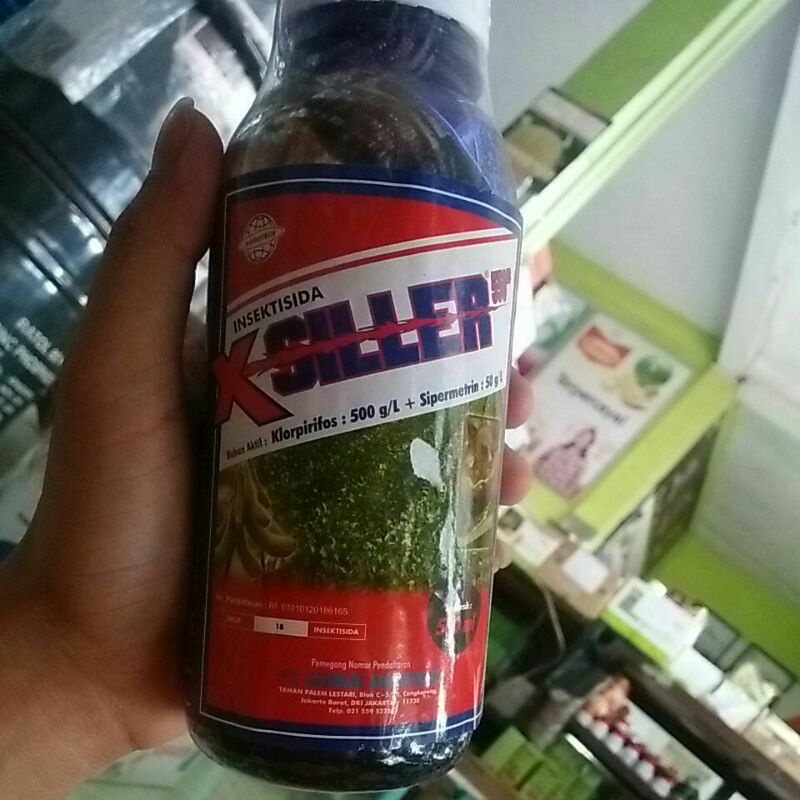 insektisida x siller 550ec double bahan aktif 500ml
