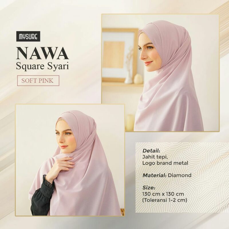 Hijab Mysure Nawa Square Syari