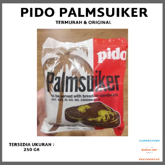 

PIDO Palmsuiker 250 gr