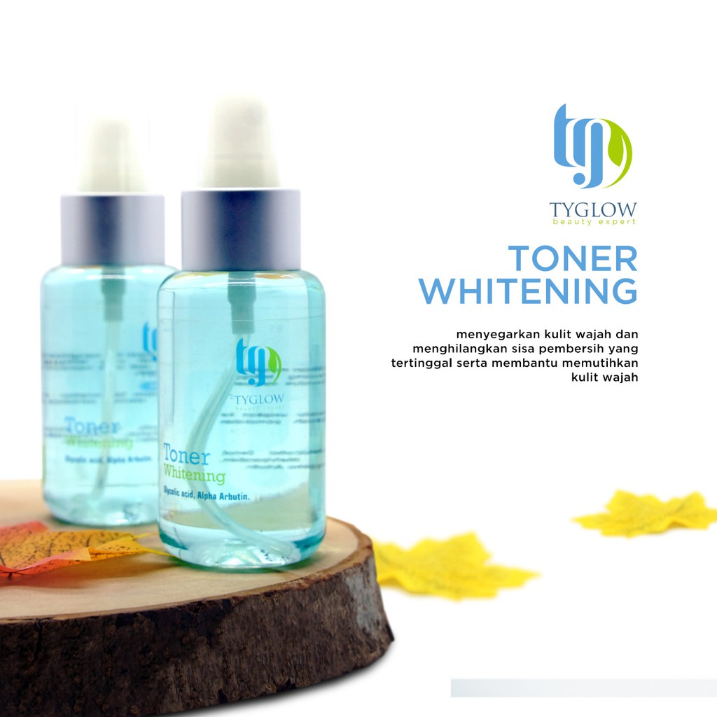 TyGlow Toner Extra Whitening / toner wajah super BPOM original