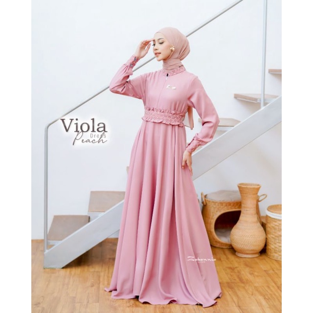 VIOLA DRESS • NON SET HIJAB BY ZABANNIA