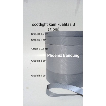 Scotlight / scotlite / reflektive 3.8 dan 5 cm 100meter