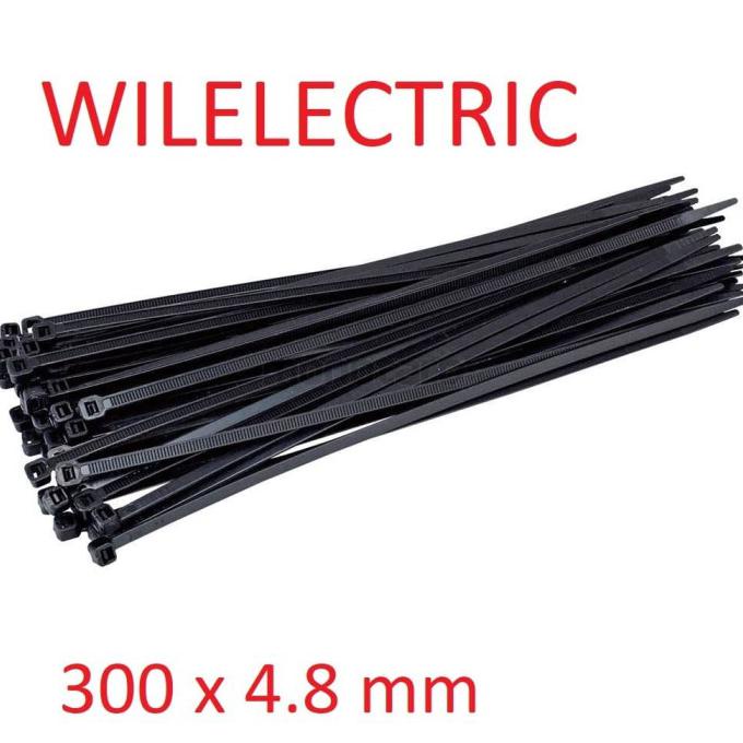 

Best Seller] Kabel Ties / Cable Ties 30 Cm X 4.8 Mm 100 Pcs Ul Standard - Putih