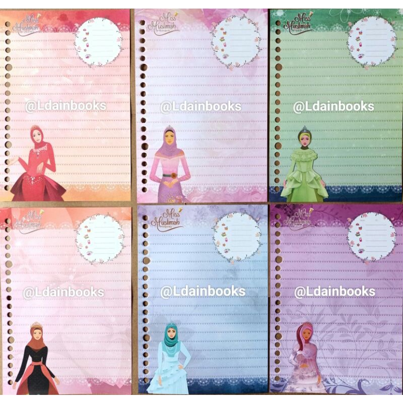 

WAJIB BACA DESKRIPSI PRODUK! Isi Binder Harvest A5 Miss Muslimah Lengkap