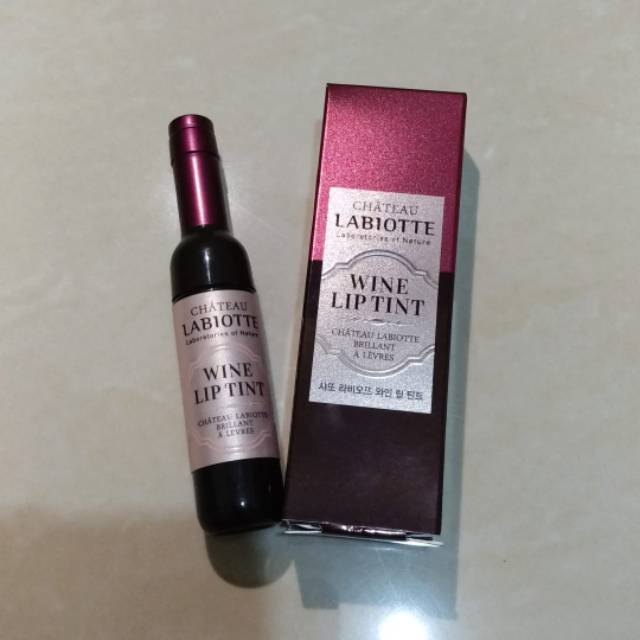Chateau Labiotte Wine Lip Tint (RD03 - Merlot Burgundy)