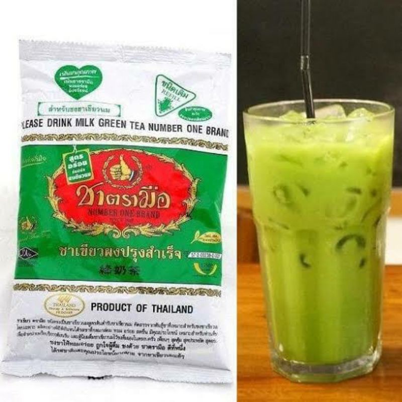 Teh Hijau Asli Thailand Asli kemasan ekonomis mulai dari 10gr