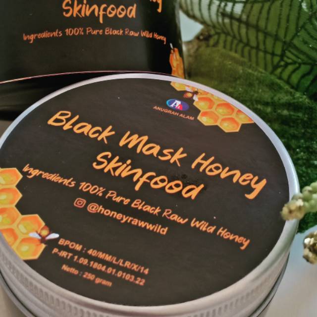 

Masker Madu Black Mask Honey Skinfood