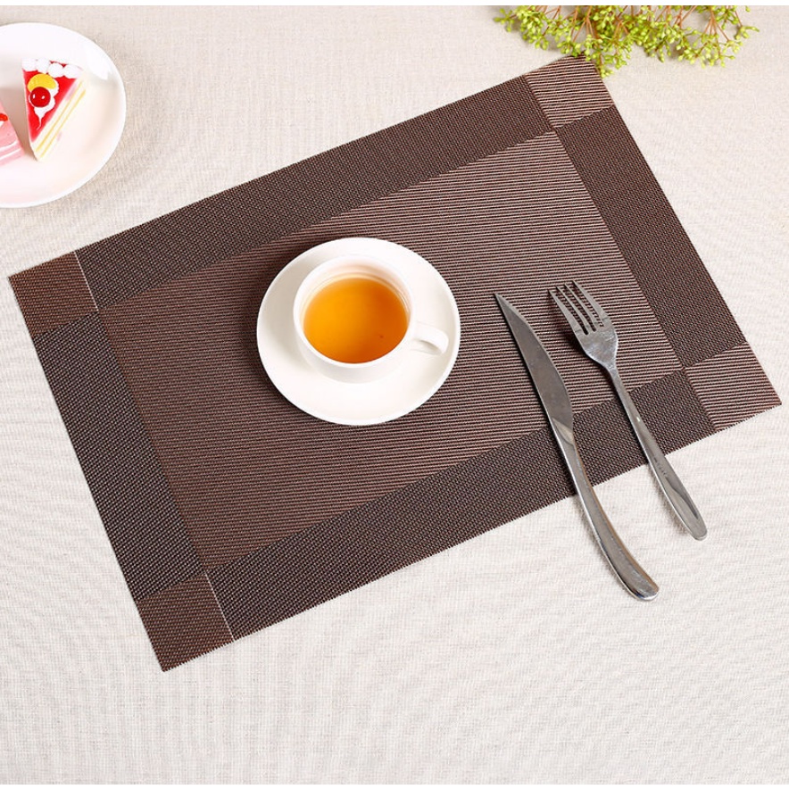 Tatakan Piring Gelas Meja Makan / Table Mat Anti Panas 45x30cm