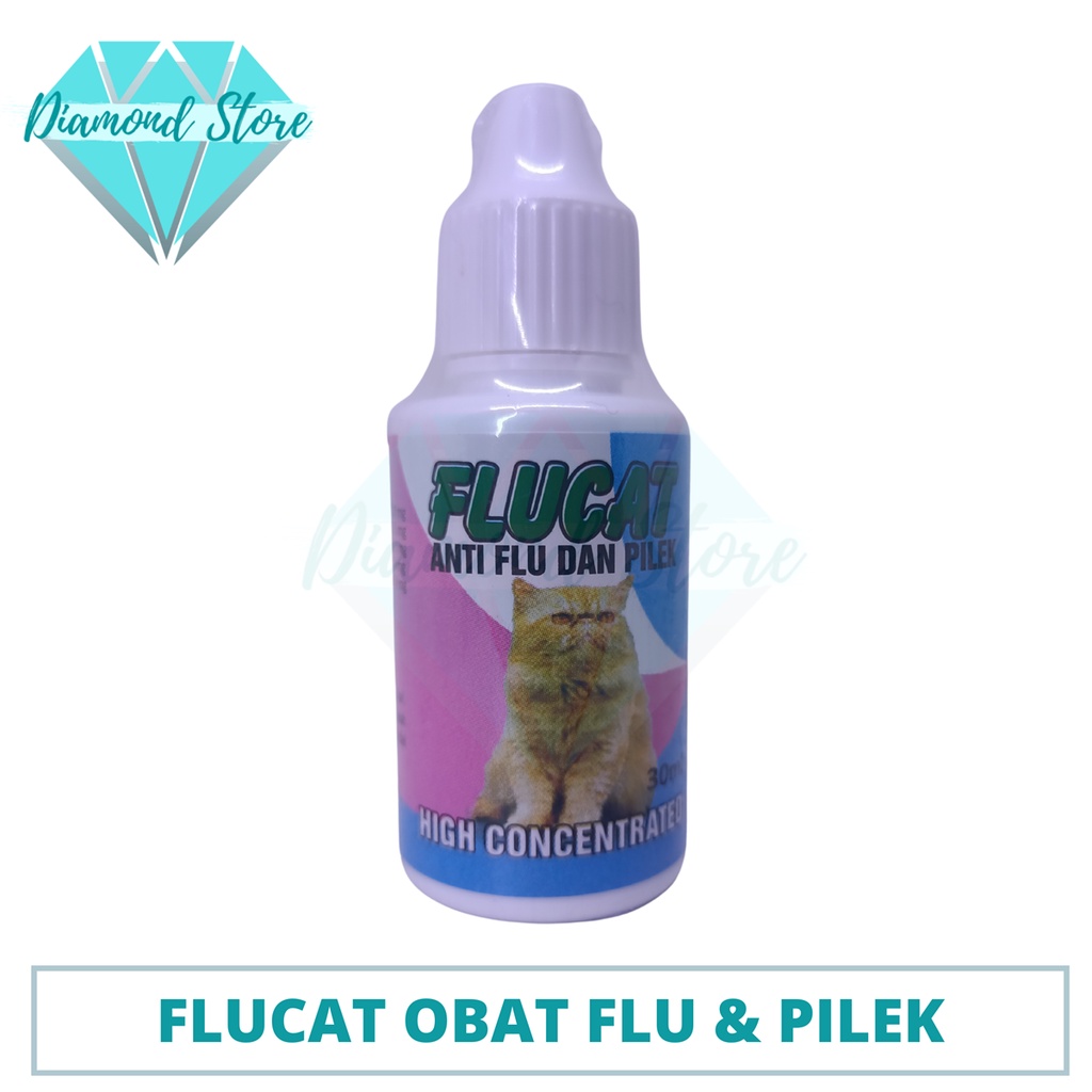 FLUCAT 30ml - Obat Flu & Pilek Kucing FluCat Antibiotik Kucing CatFlu