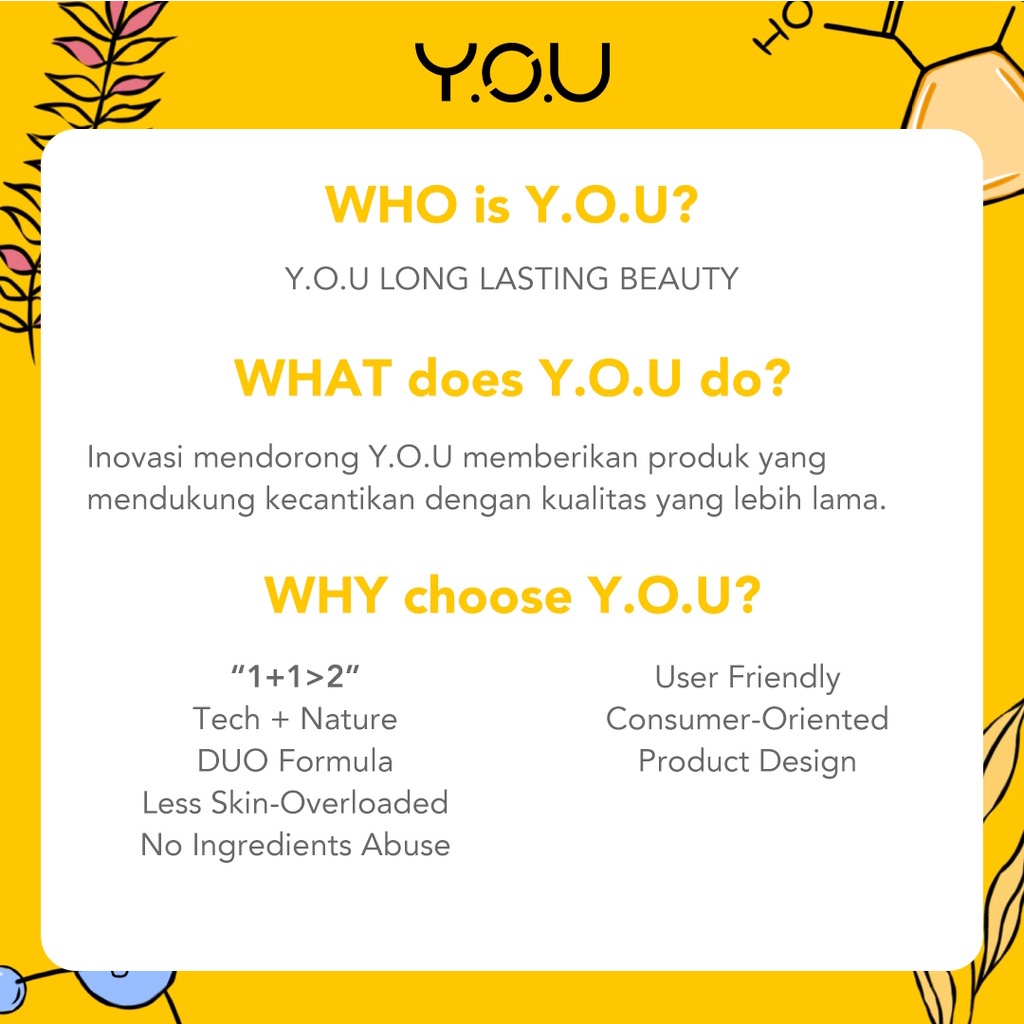 YOU Hy! Amino Brightening Facial Wash Sabun Cuci Muka [TARABABYSTORE]