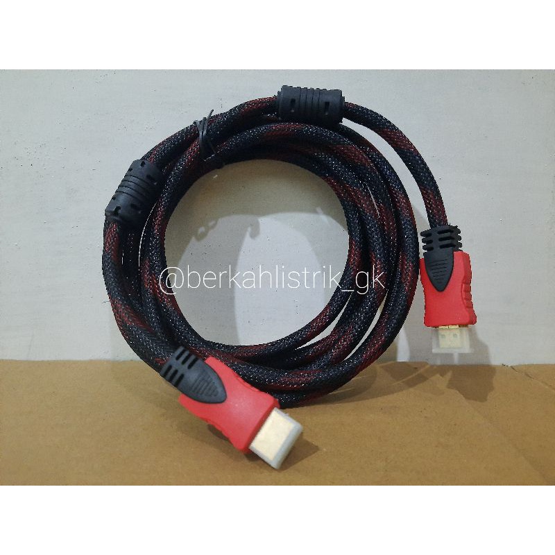 Kabel Hdmi 3M Male to Male/ Hdmi to Hdmi Bagus 3 meter