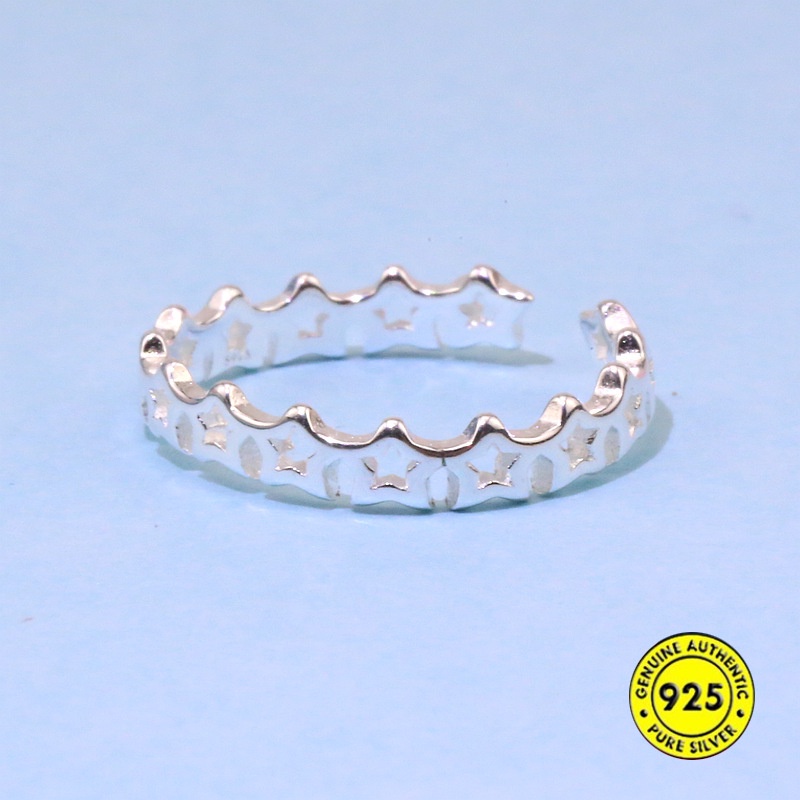 Cincin Bahan S925 Silver Untuk Aksesoris Wanita