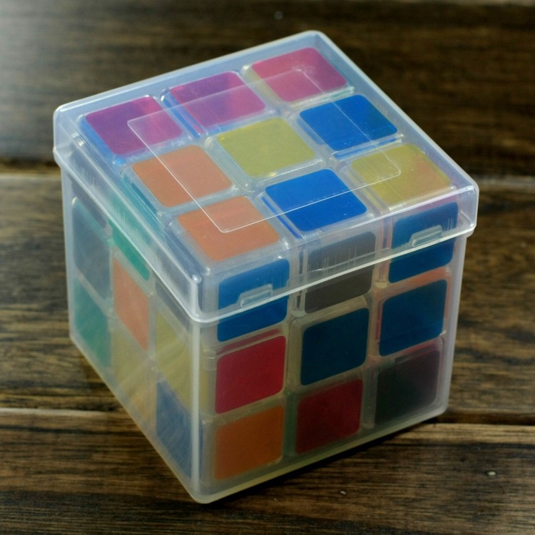 Kotak Penyimapanan Rubik 3x3x3 Plastik PP Tranparant Termurah